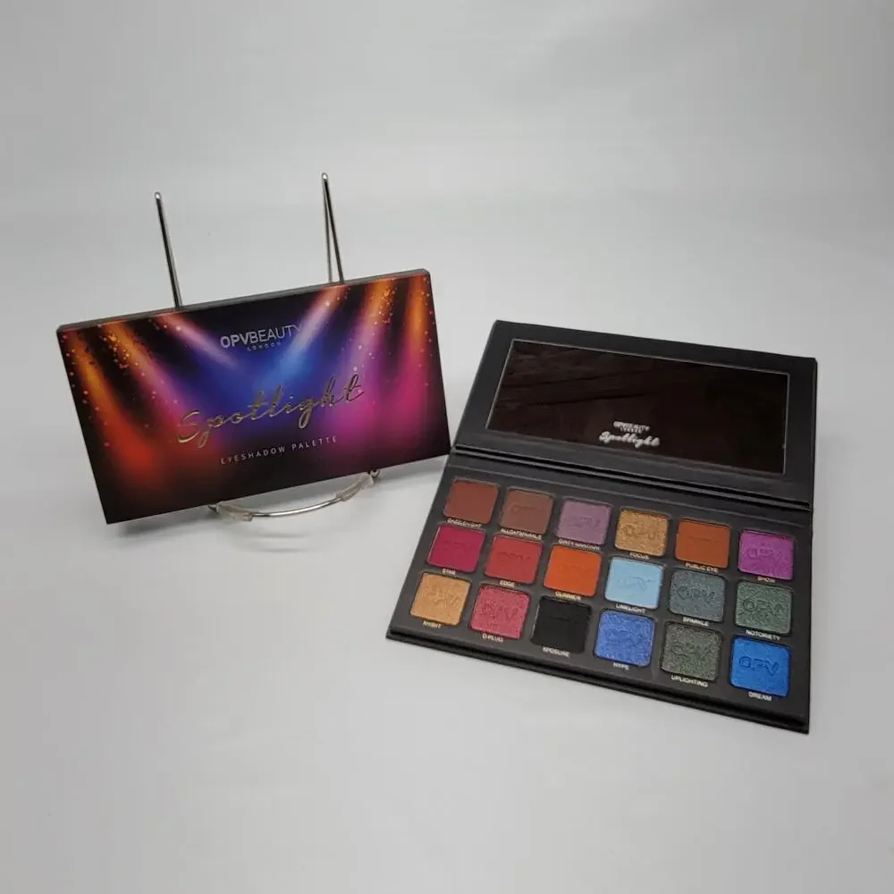 OPV Beauty London Spotlight Eyeshadow Palette 18 Shades Colors
